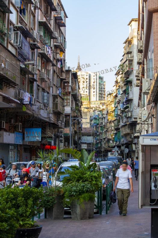 street scene in Macau