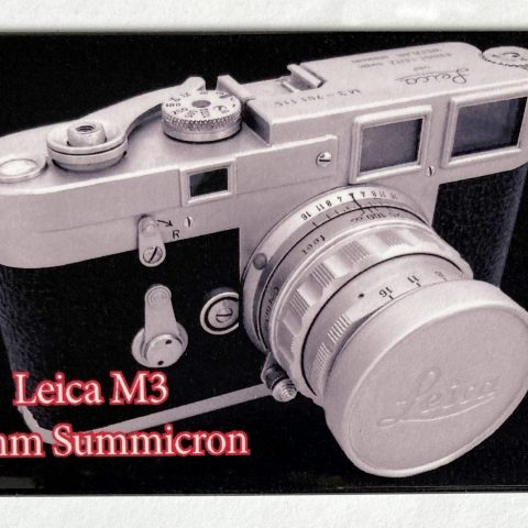 Leica M3 50mm Summicron